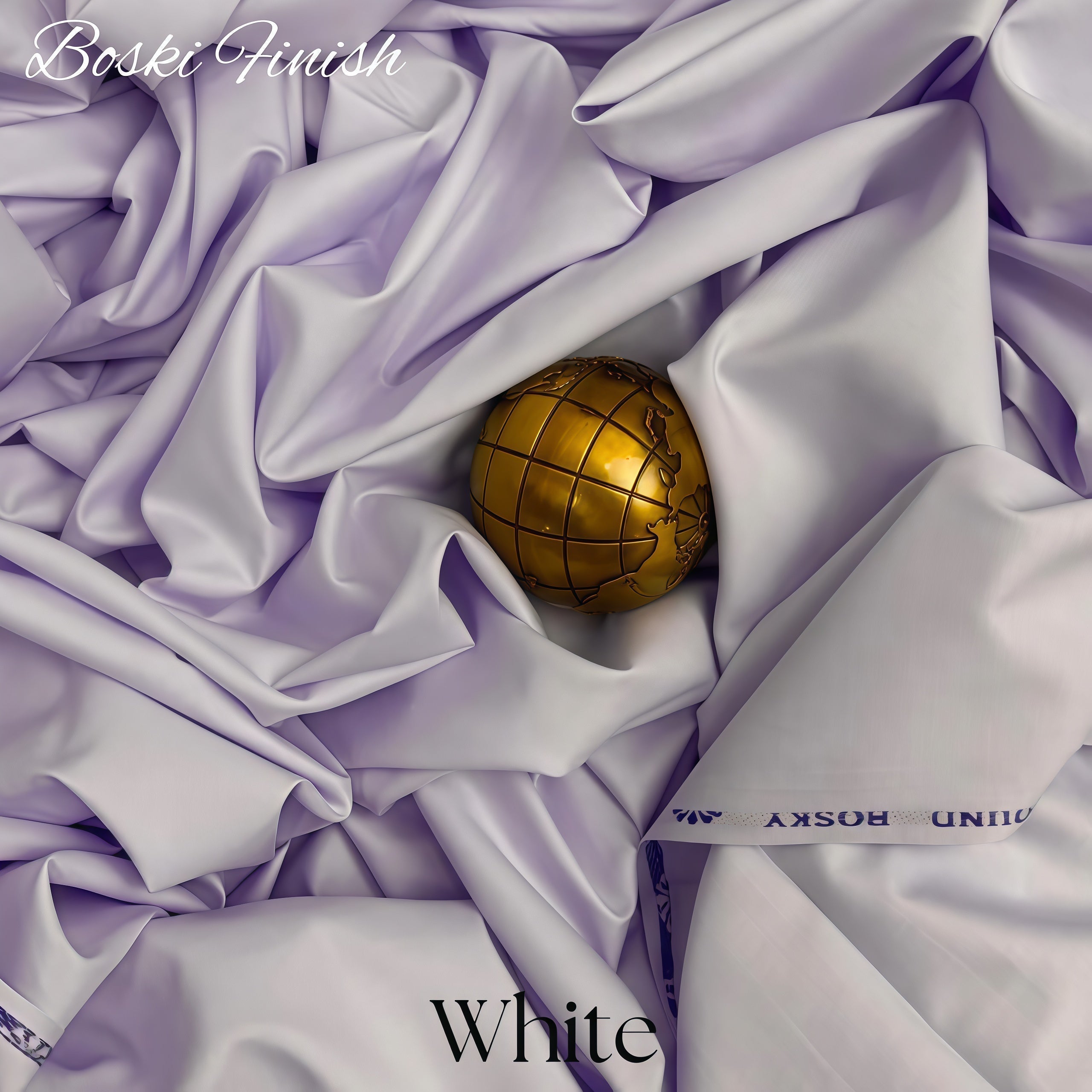 BOSKI | Wash & Wear | PREMIUM FABRIC  - WHITE