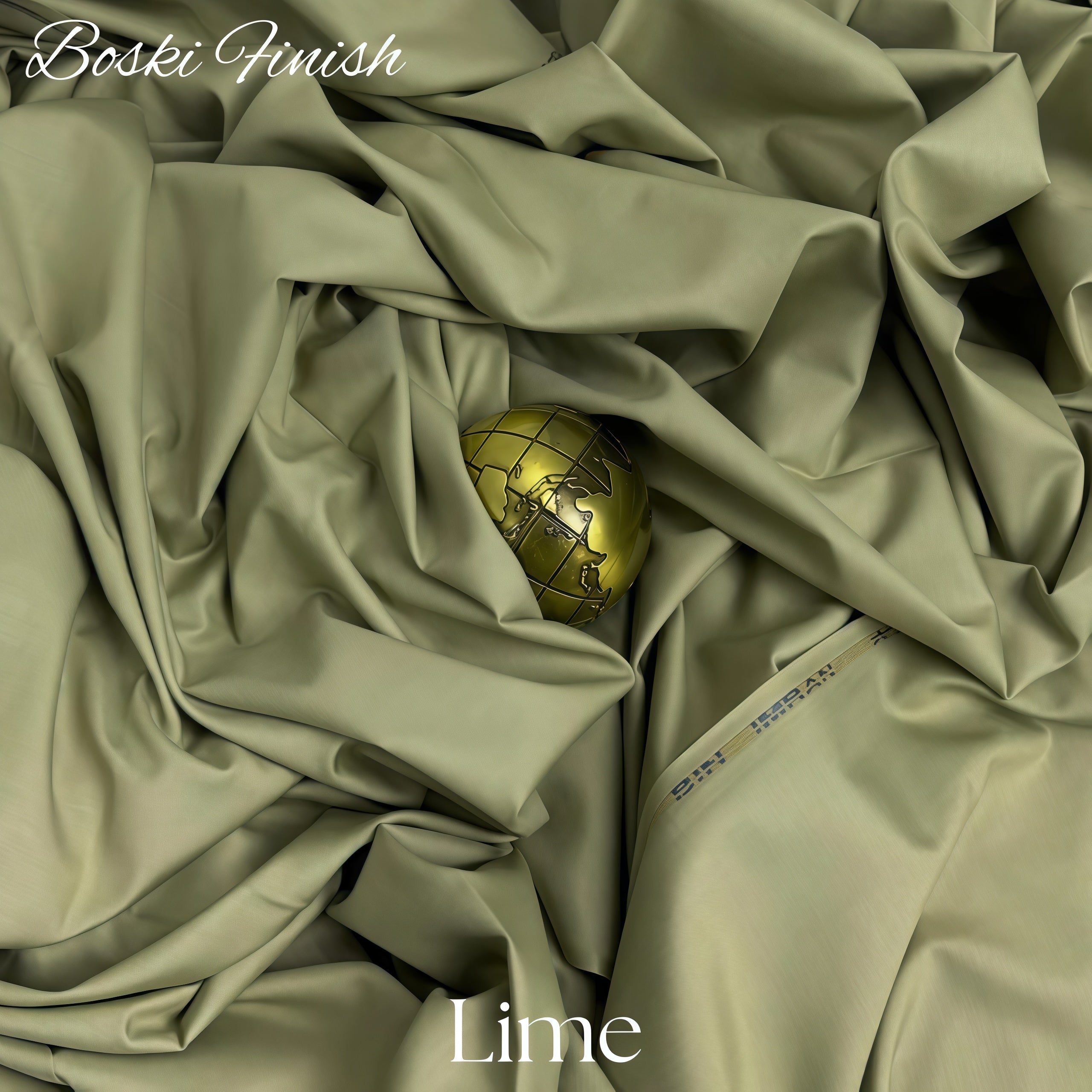 BOSKI | Wash & Wear | PREMIUM FABRIC  -  LIME